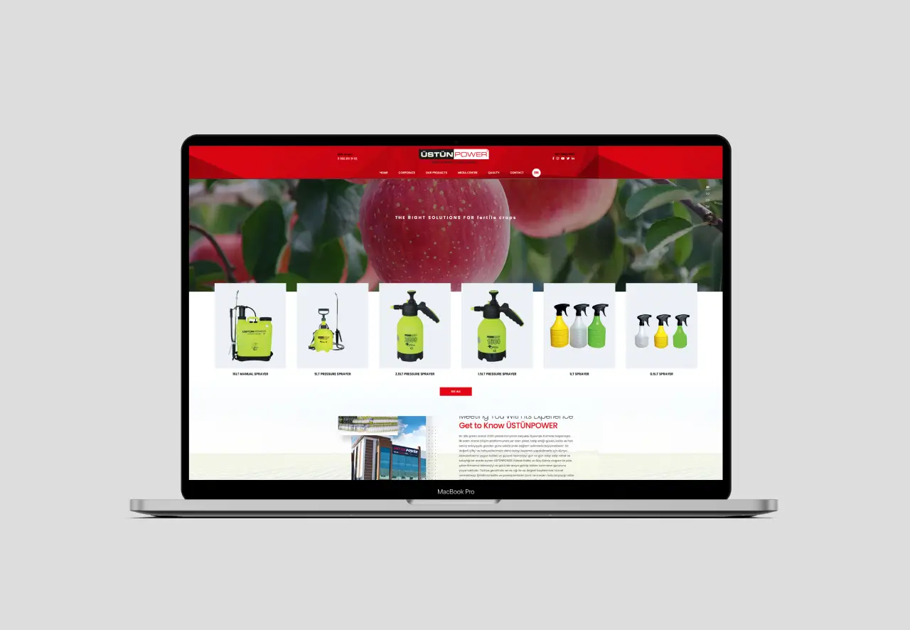 Üstün Power Web Çalışması